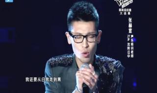 中国好声音张赫宣